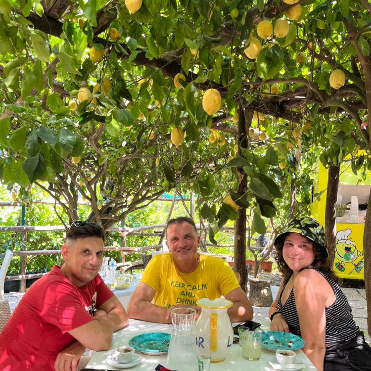 Lemon tour + Cooking and enjoy the meal with Aceto Family